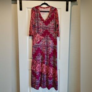 Gorgeous soft surroundings long dress size XL